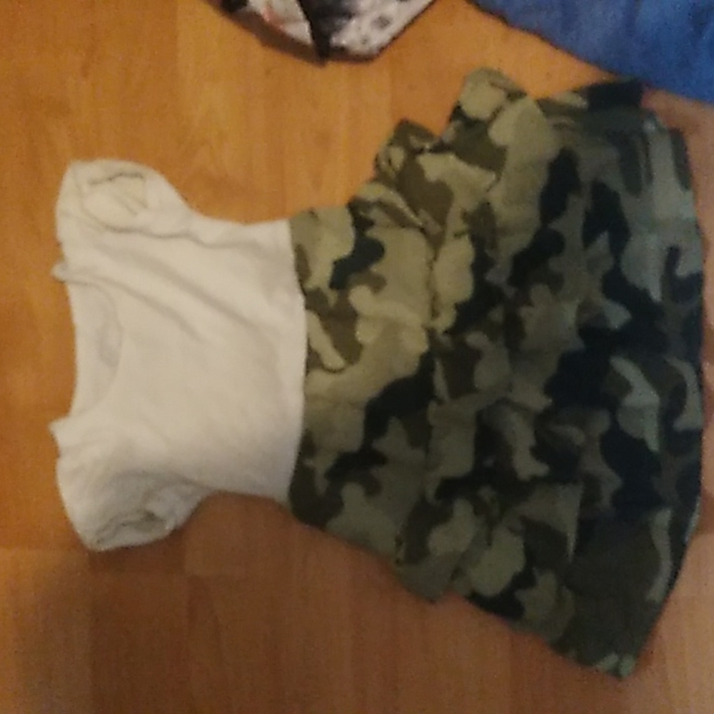 Camouflage dress